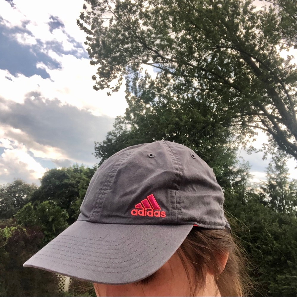 Adidas Grey/Pink Hat